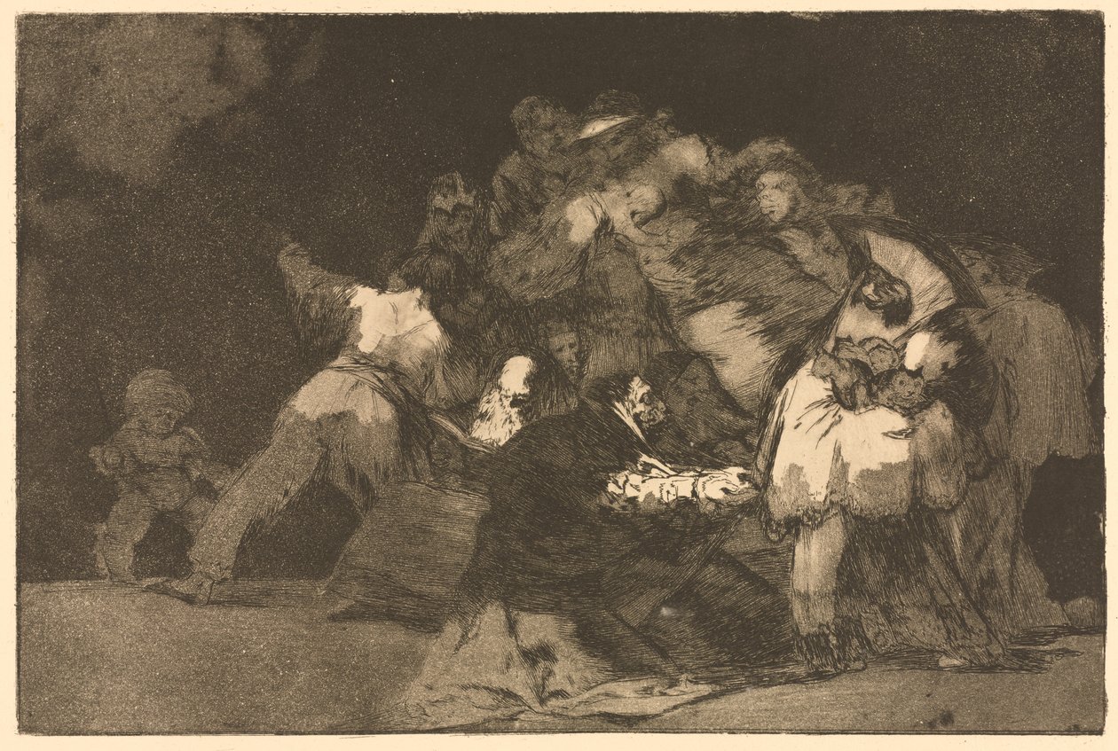 Ordsprogene: General Folly, 1864. af Francisco de Goya