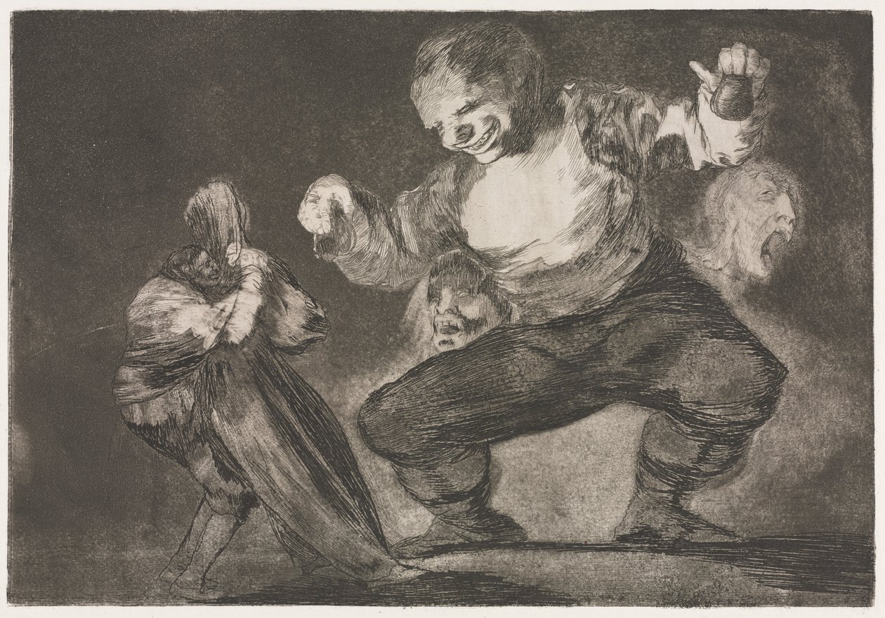 Ordsprogene: Simpleton af Francisco de Goya