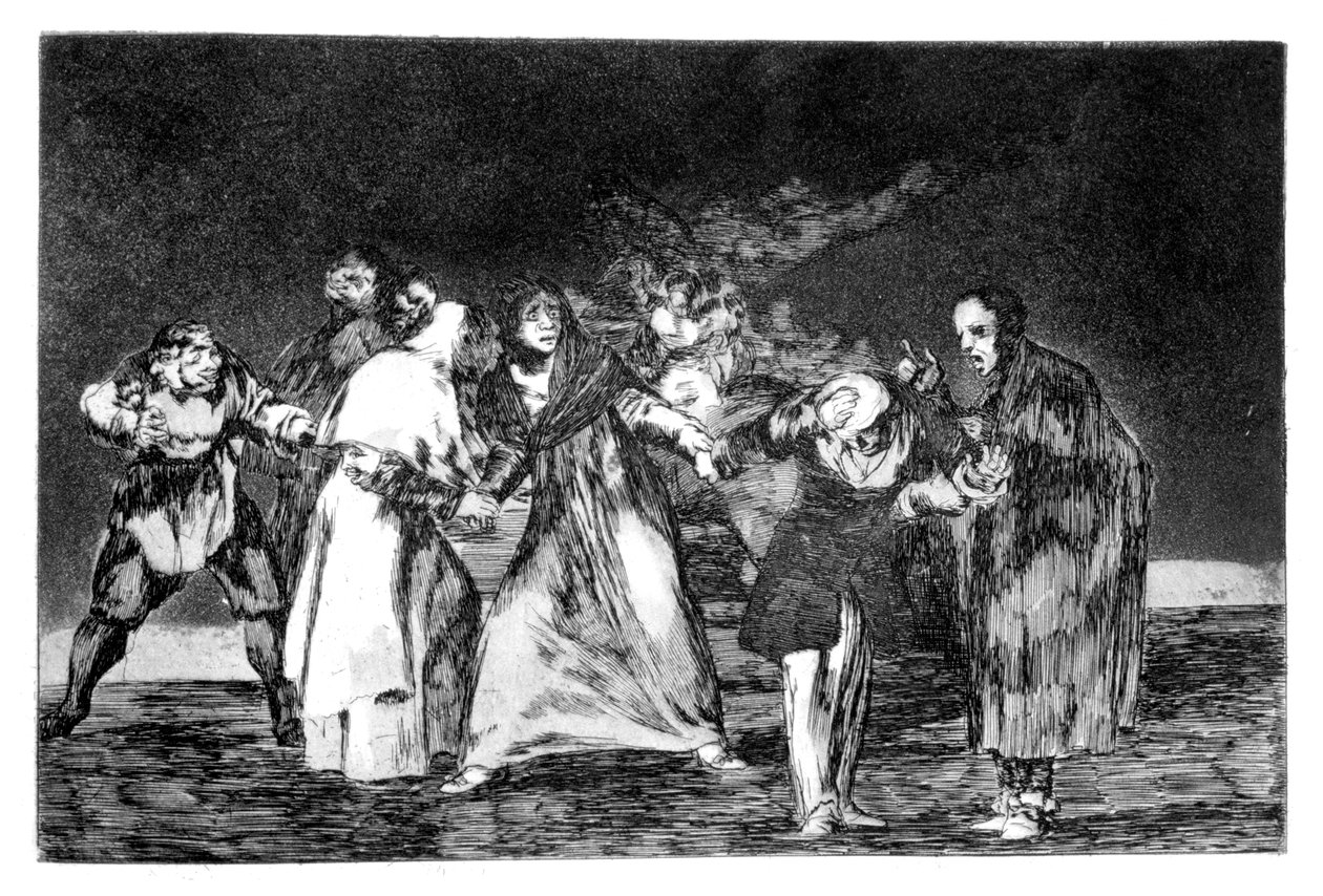 Formaningerne, 1819-1823 af Francisco de Goya