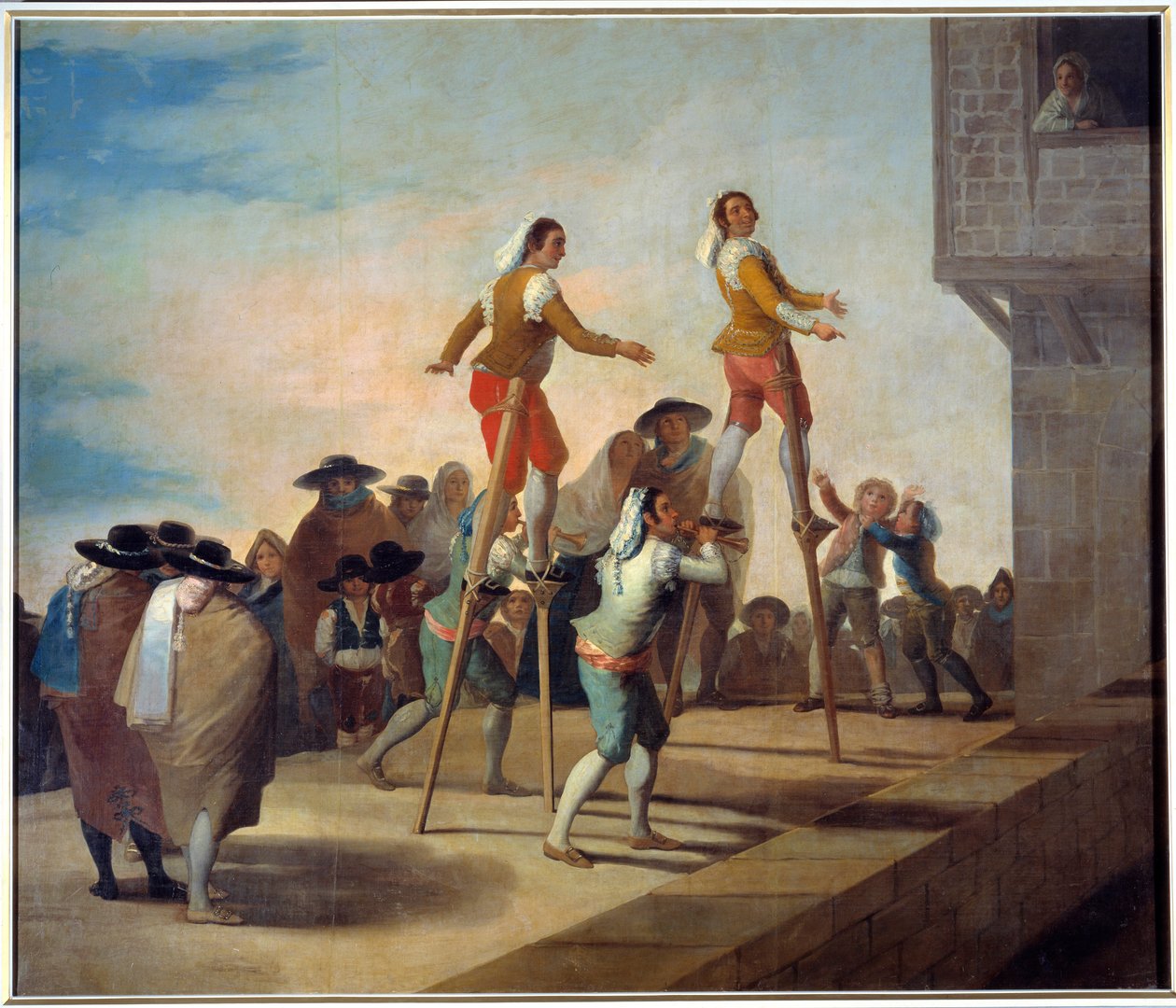 Hovedbunden. Maleri af Francisco De Goya (1746-1828) af Francisco de Goya