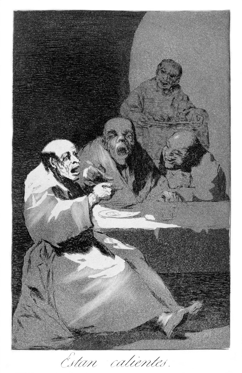 De er varme, 1799 af Francisco de Goya