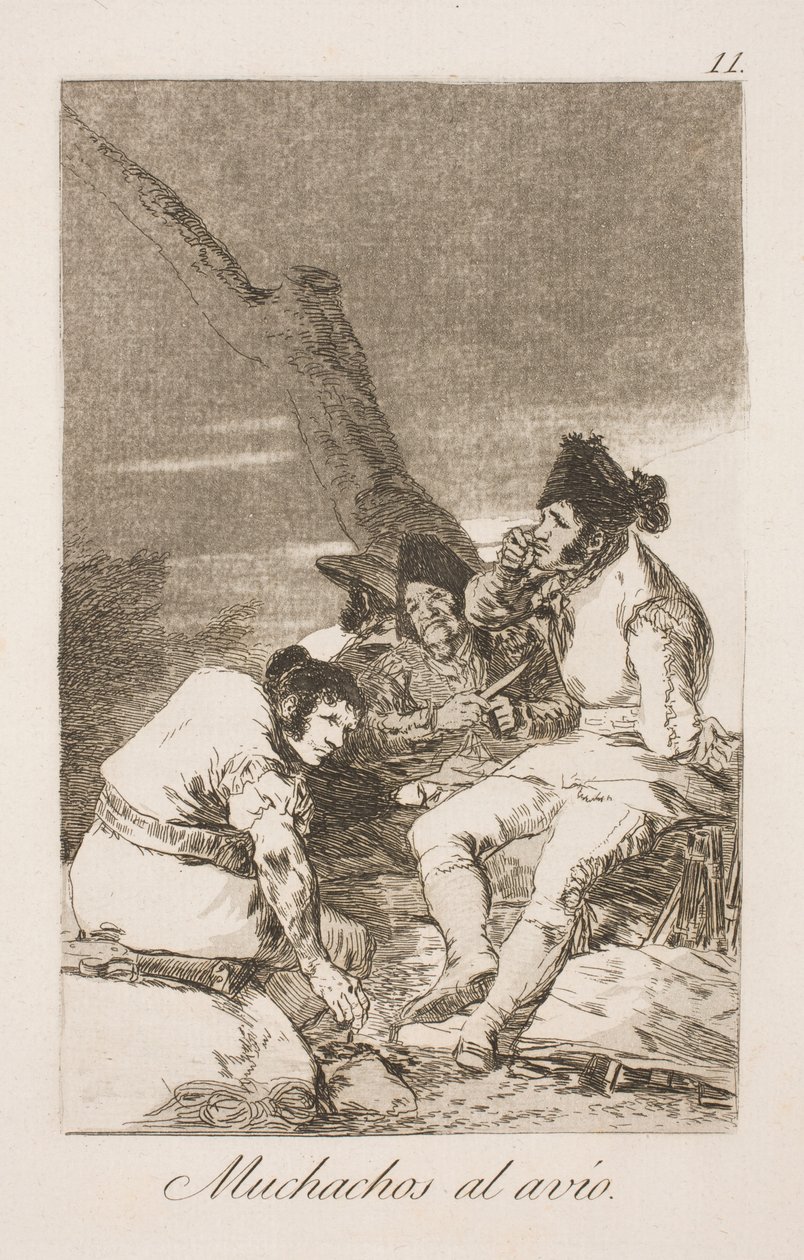 Til arbejdet drenge af Francisco de Goya