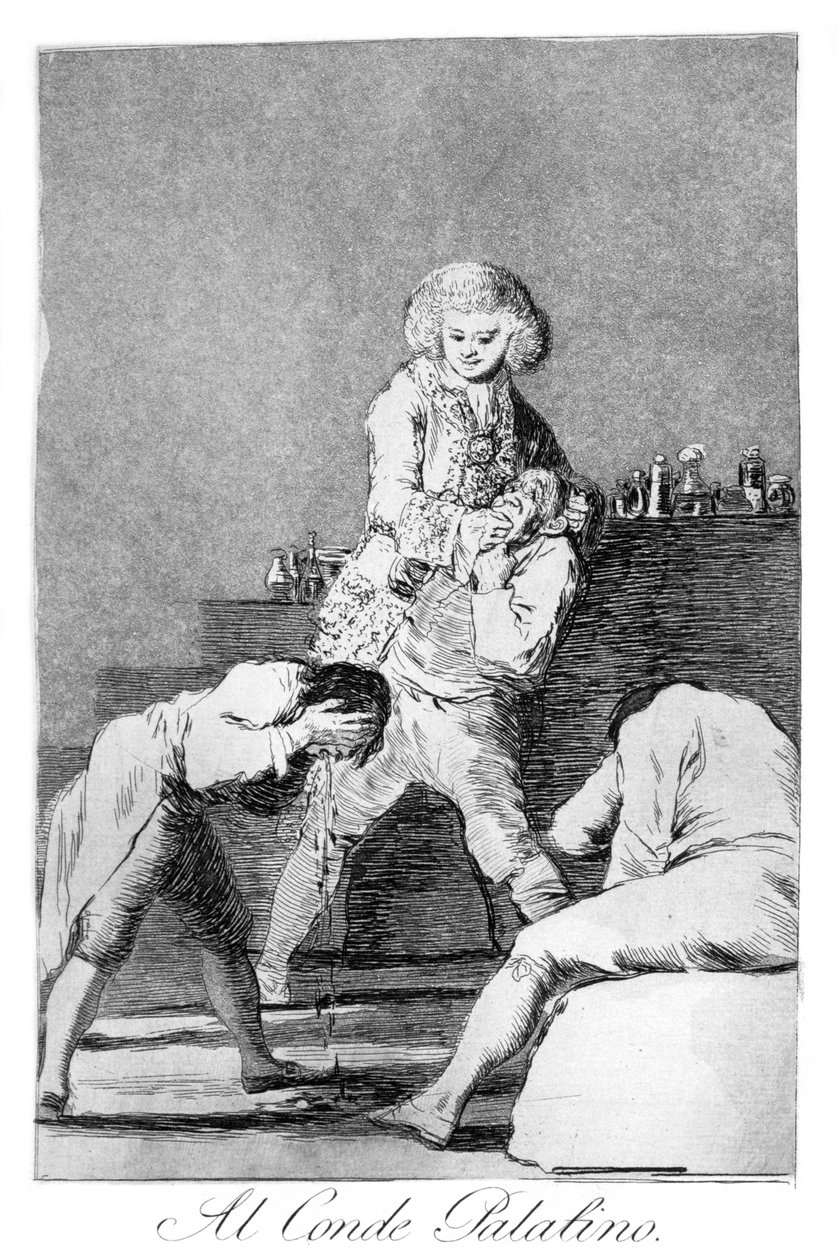 Til grev Palatiner, 1799 af Francisco de Goya