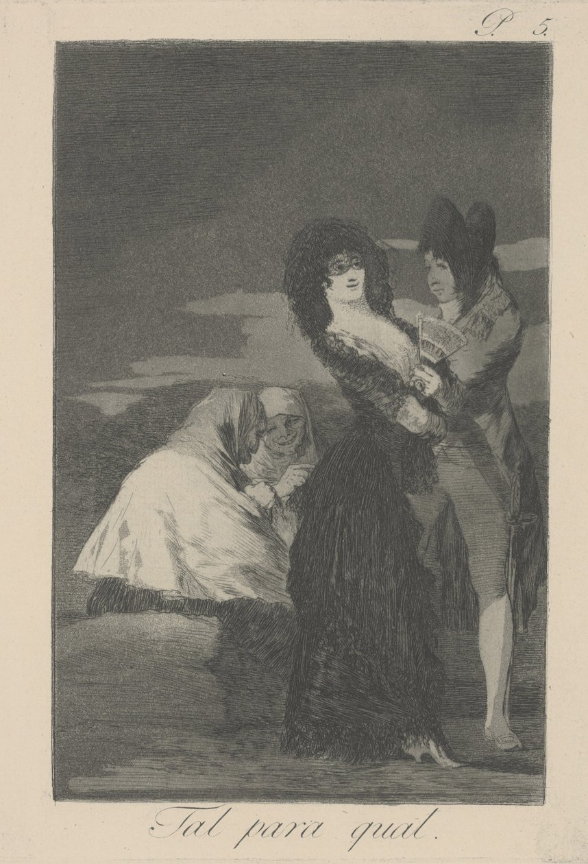 To ens (Tal para Qual) af Francisco de Goya