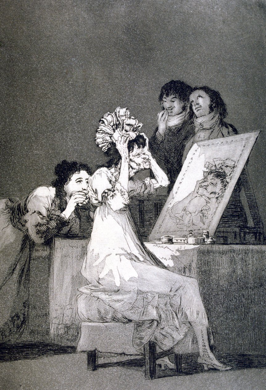 Indtil døden 1799 af Francisco de Goya