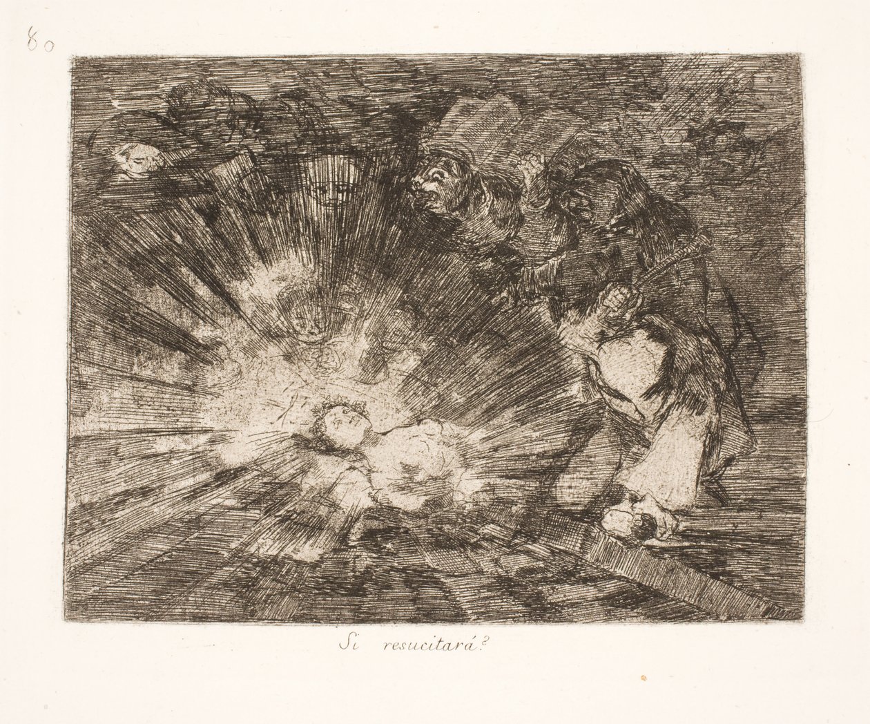 Vil den genopstå? (80) af Francisco de Goya