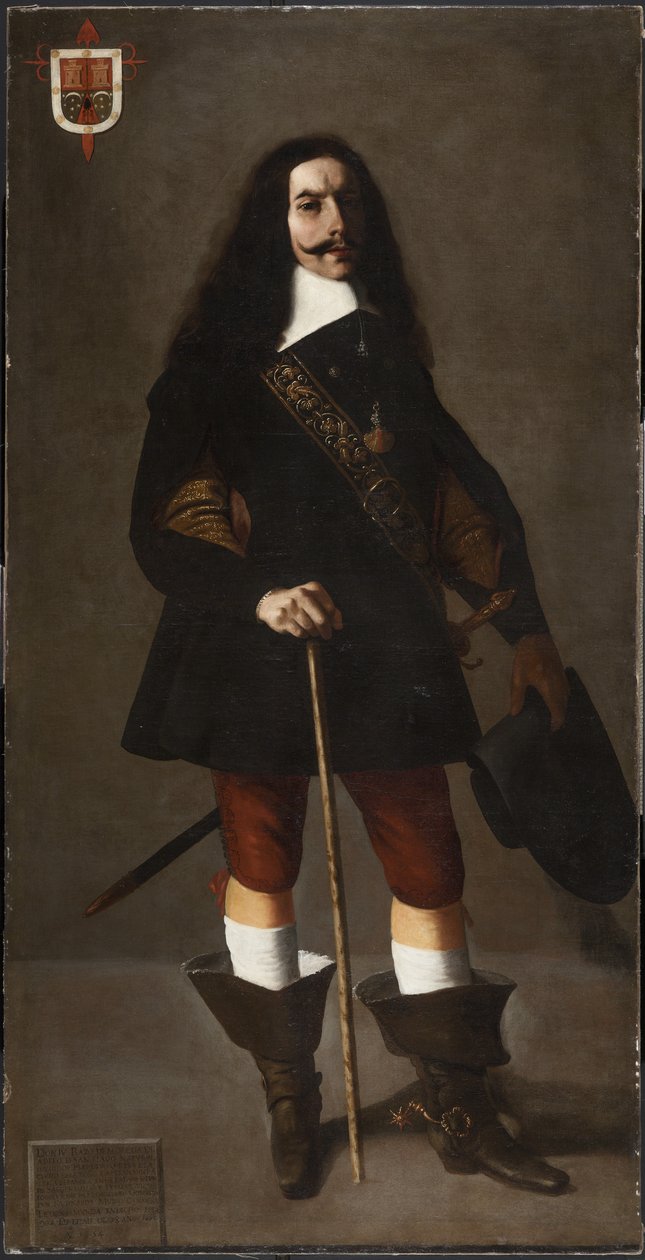 Don Juan Spleen af ​​Moreda, ca. 1655 af Francisco de Zurbaran