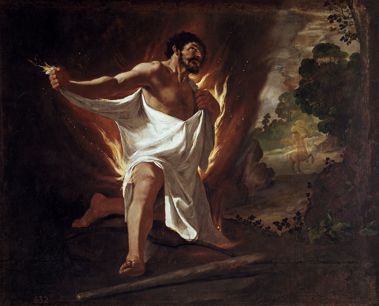 Fakta om Hercules for Buen Retiro: Hercules Morente af Francisco de Zurbaran