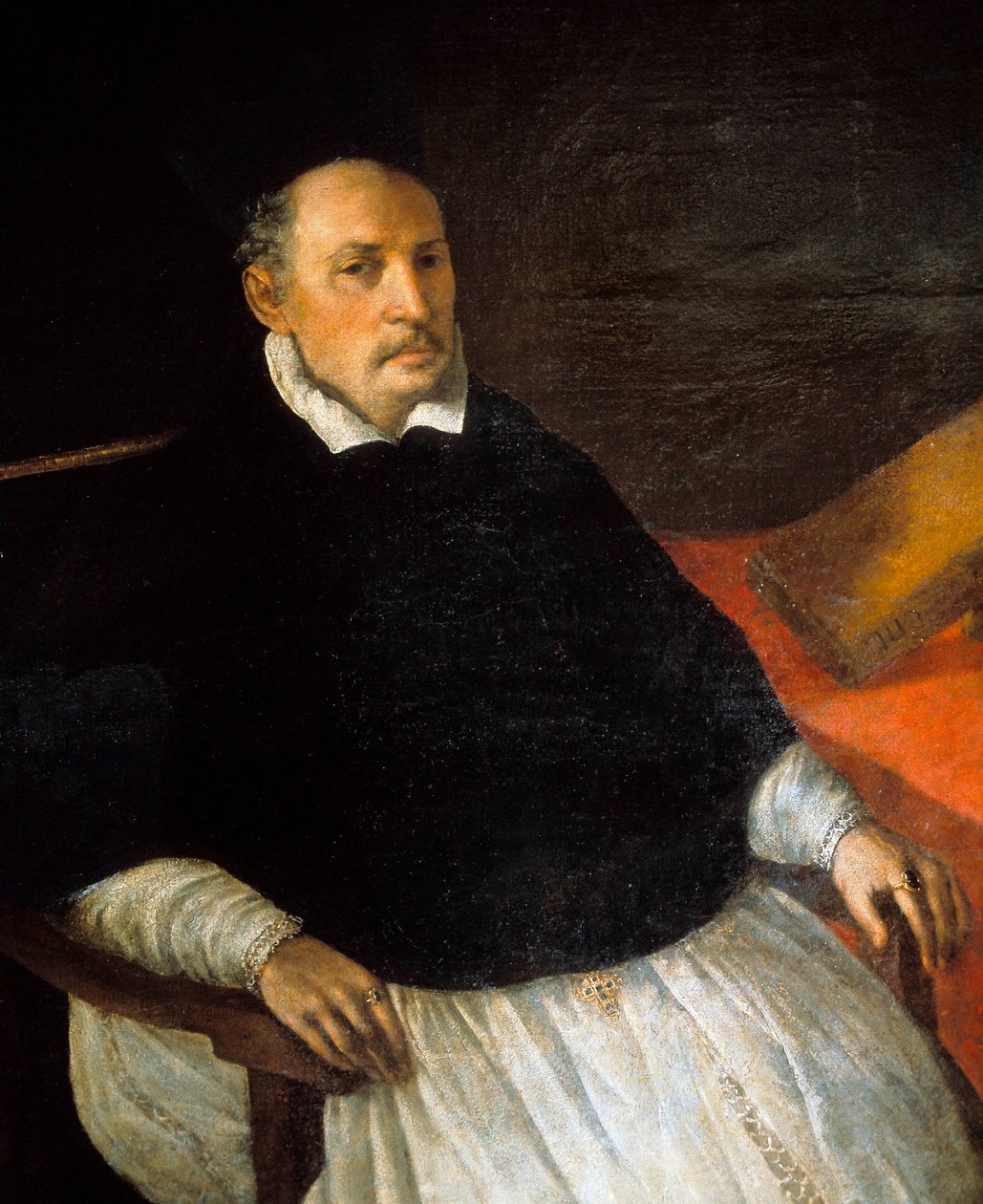 Portræt af Diego Deza (1443-1523), spansk dominikanermunk og inkvisitor af Francisco de Zurbaran
