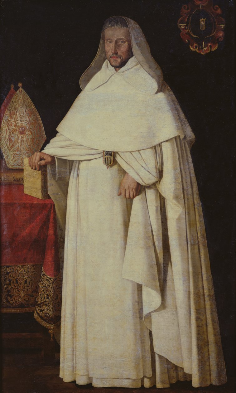 Portræt af Felipe de Guimaran, 1630-33 af Francisco de Zurbaran