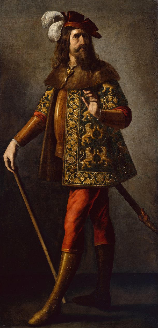 Ruy Velazquez (olie på lærred) af Francisco de Zurbaran