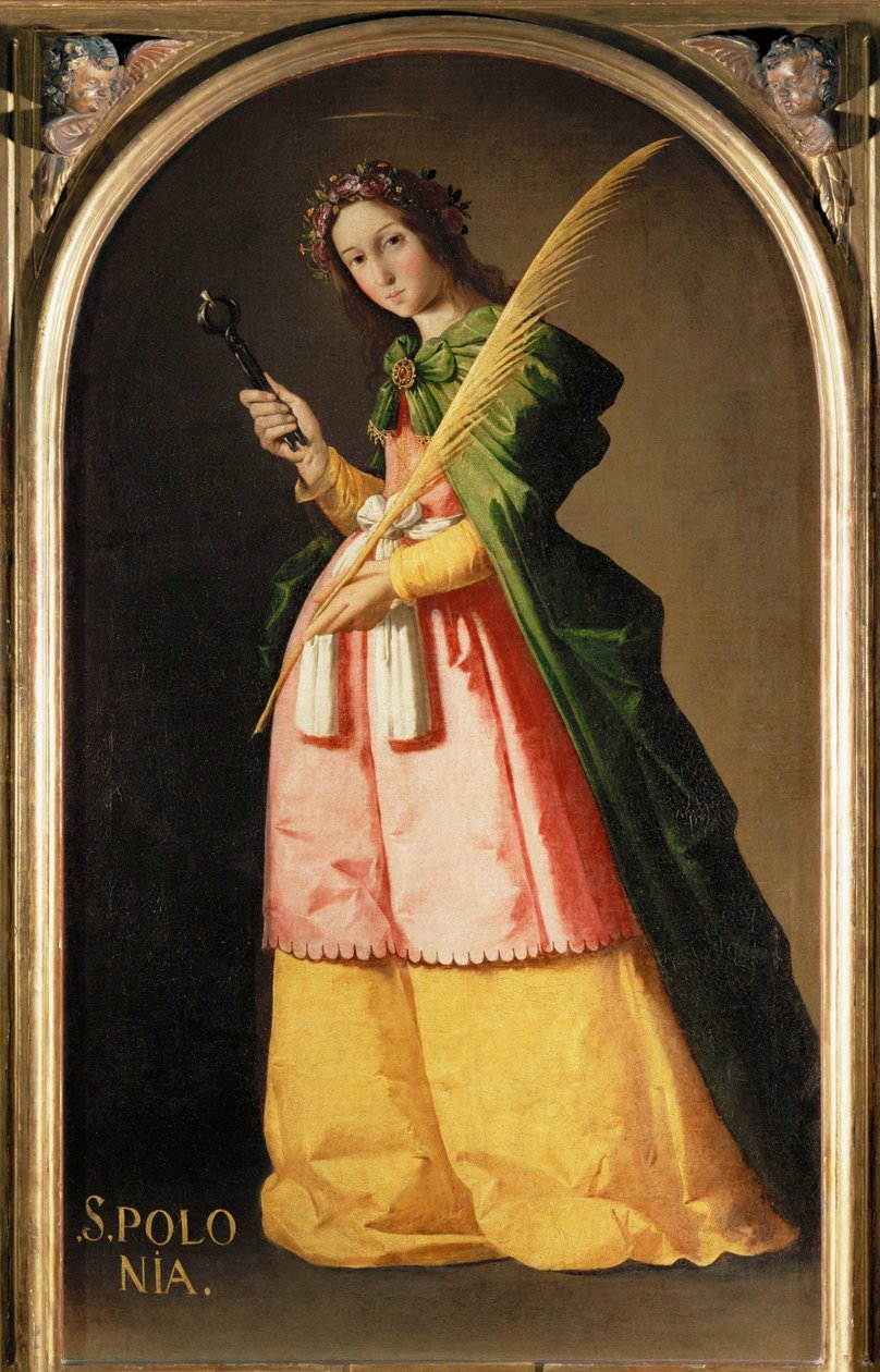 Sankt Apollonia ... af Francisco de Zurbaran