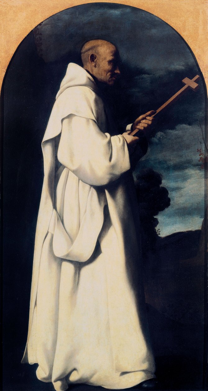 Sankt Bruno af Francisco de Zurbaran