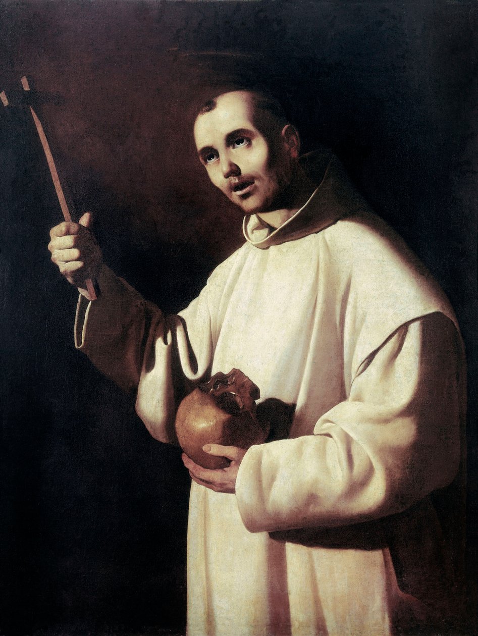 Sankt Bruno af Francisco de Zurbaran