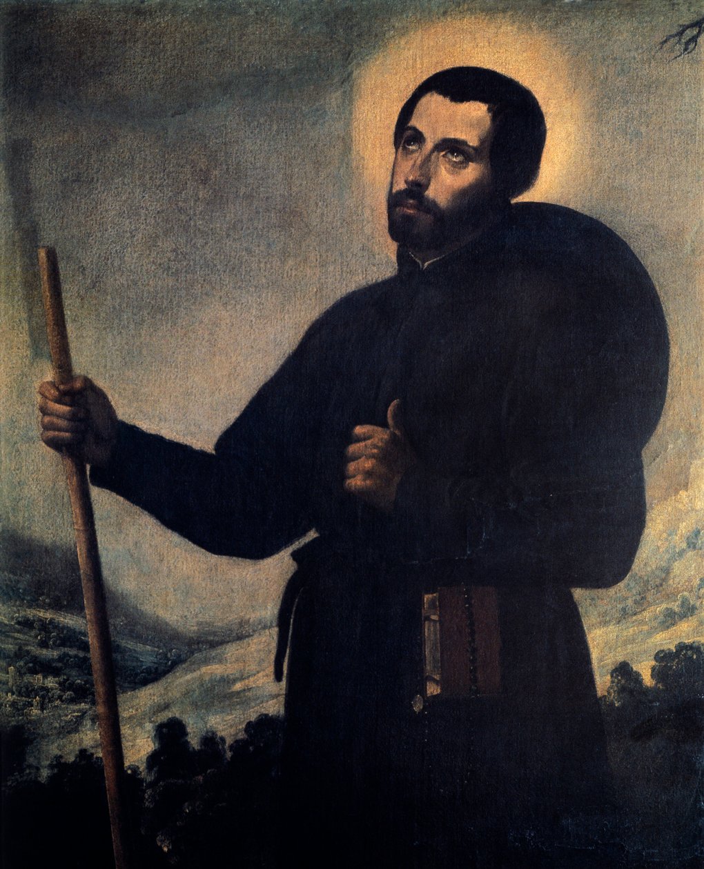Sankt Frans Xavier (1506-1552) af Francisco de Zurbaran