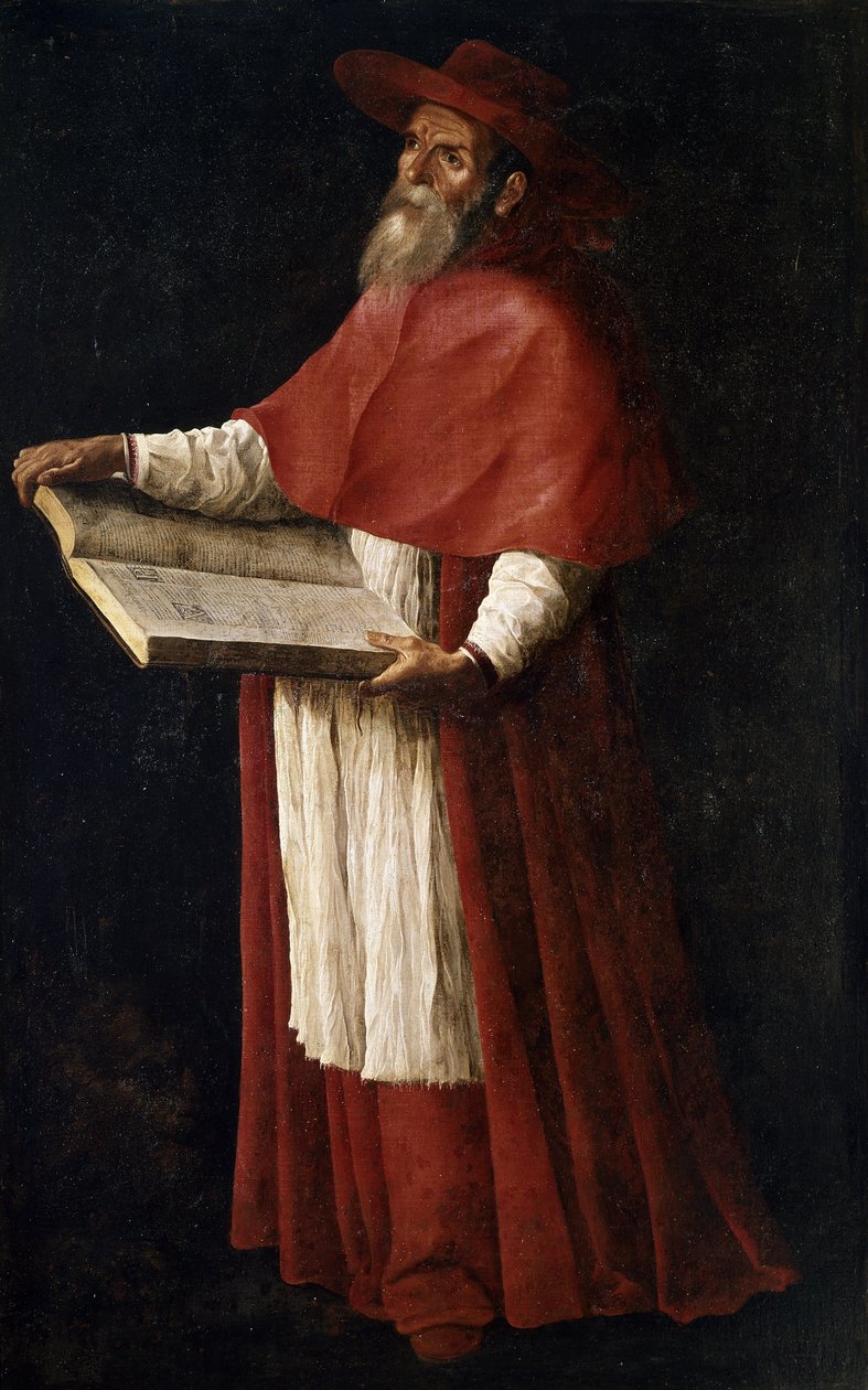 Sankt Jerome af Francisco de Zurbaran