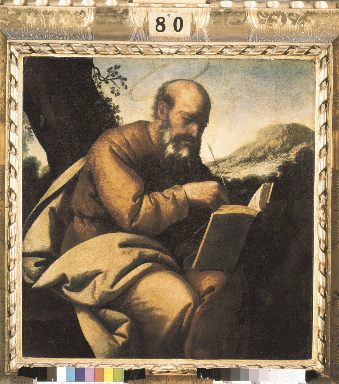 Sankt Lukas. 1633 (olie på lærred) af Francisco de Zurbaran
