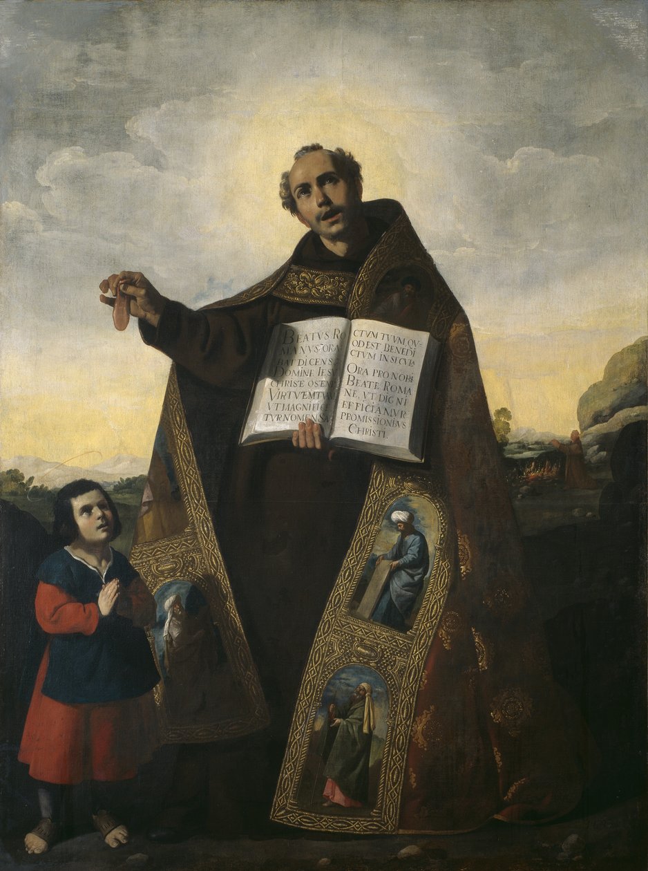Sankt Romanus af Antiokia og Sankt Barulas, 1638 af Francisco de Zurbaran