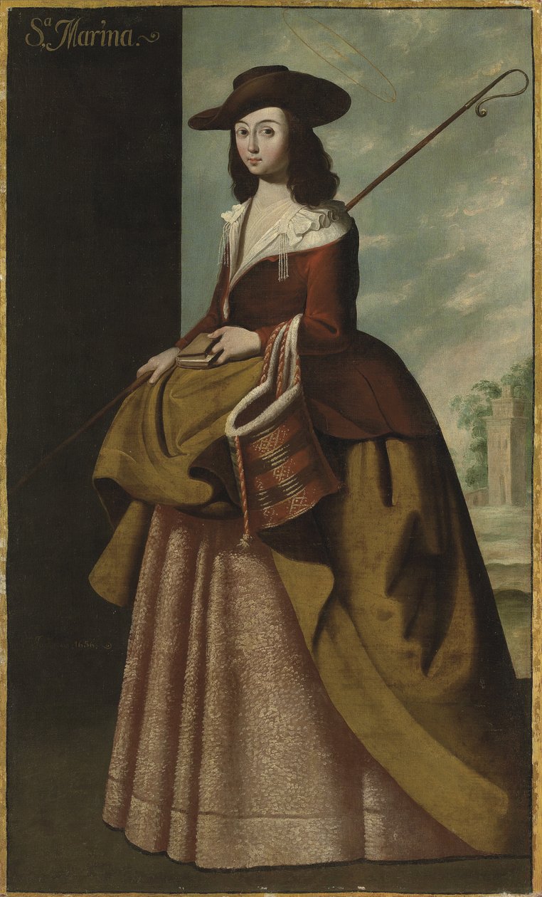 Skt. Margaret af Antiochia, 1656 af Francisco de Zurbaran