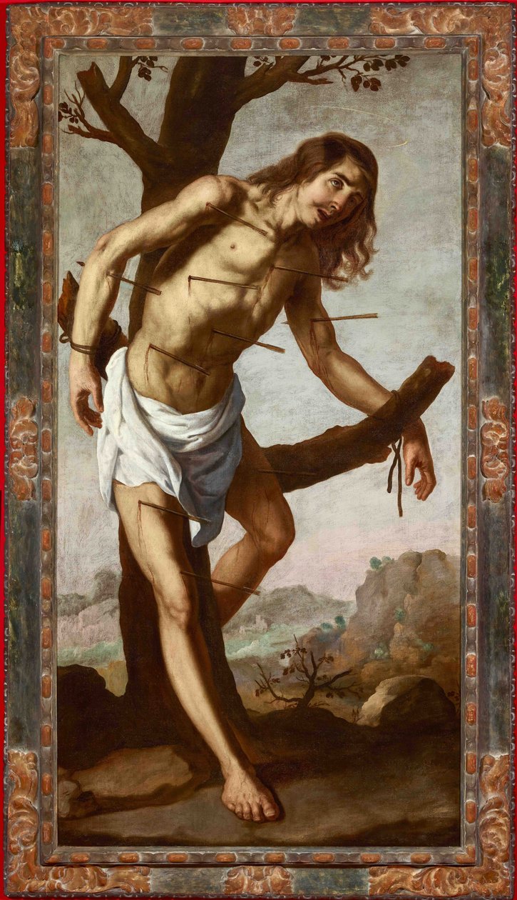 Sankt Sebastians martyrium, ca. 1650. af Francisco de Zurbaran