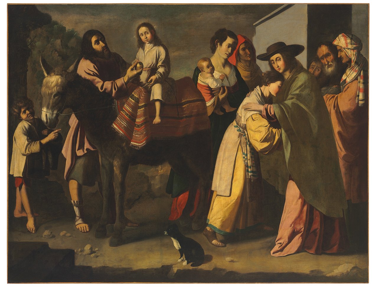 Hjemkomsten fra Egypten af Francisco de Zurbaran