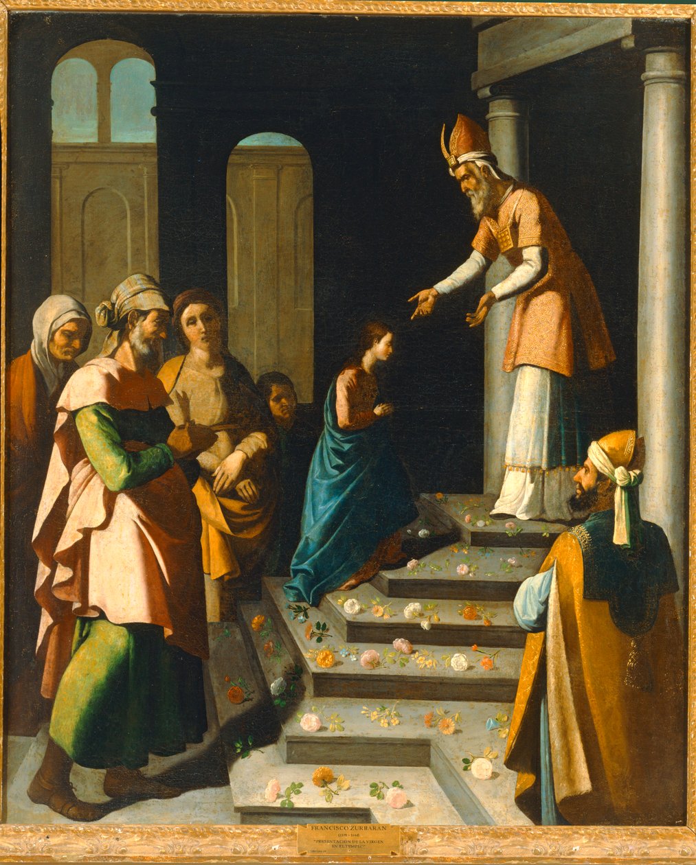 Præsentationen af Jomfru Maria i templet (maleri) af Francisco de Zurbaran