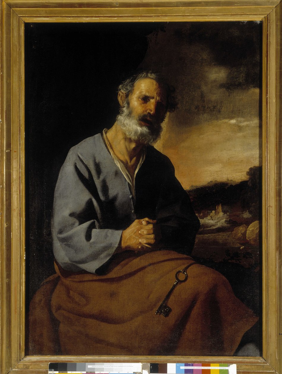 Sankt Peters omvendelse (olie på lærred) af Francisco de Zurbaran