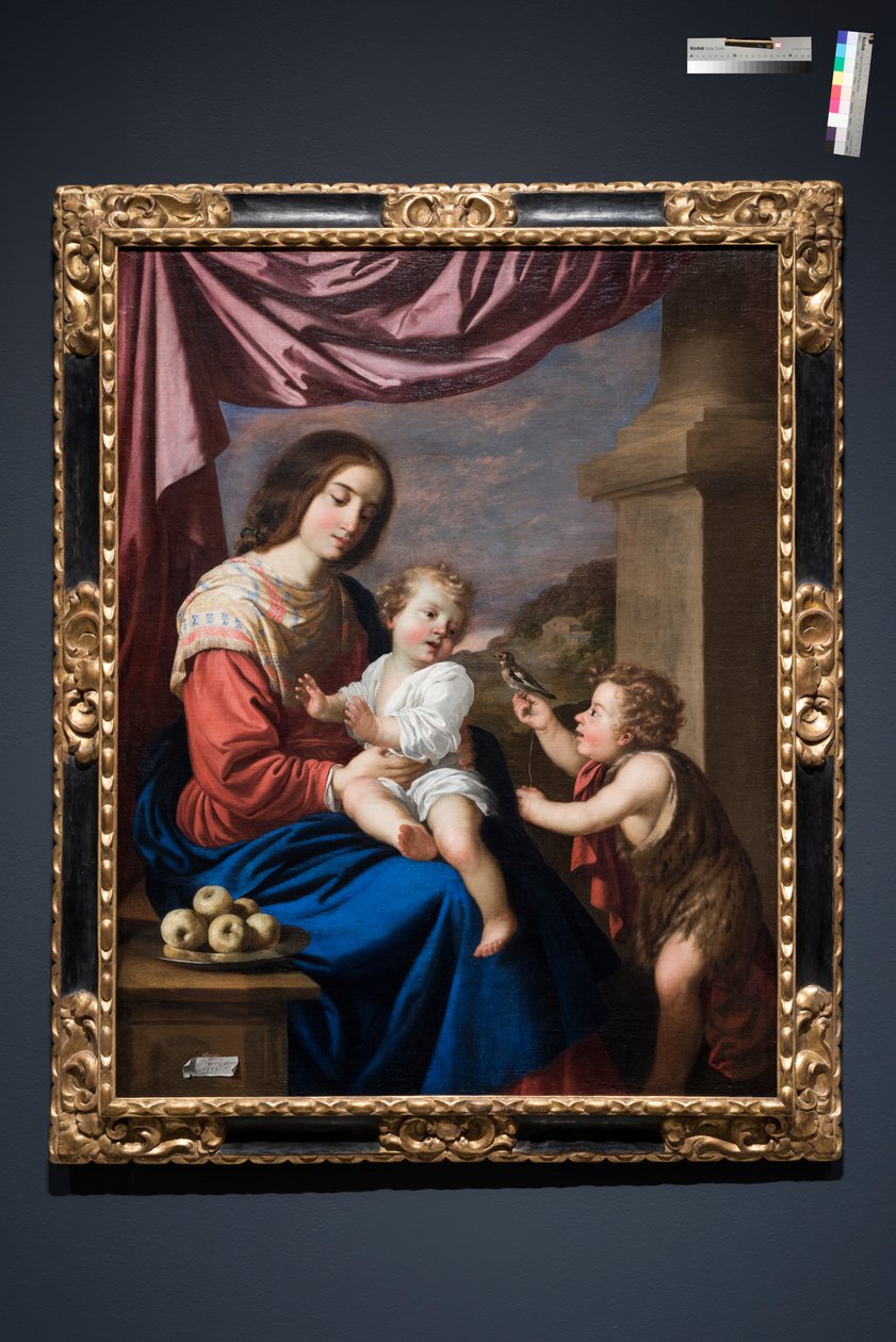 Jomfru og barn med Sankt Johannes af Francisco de Zurbaran