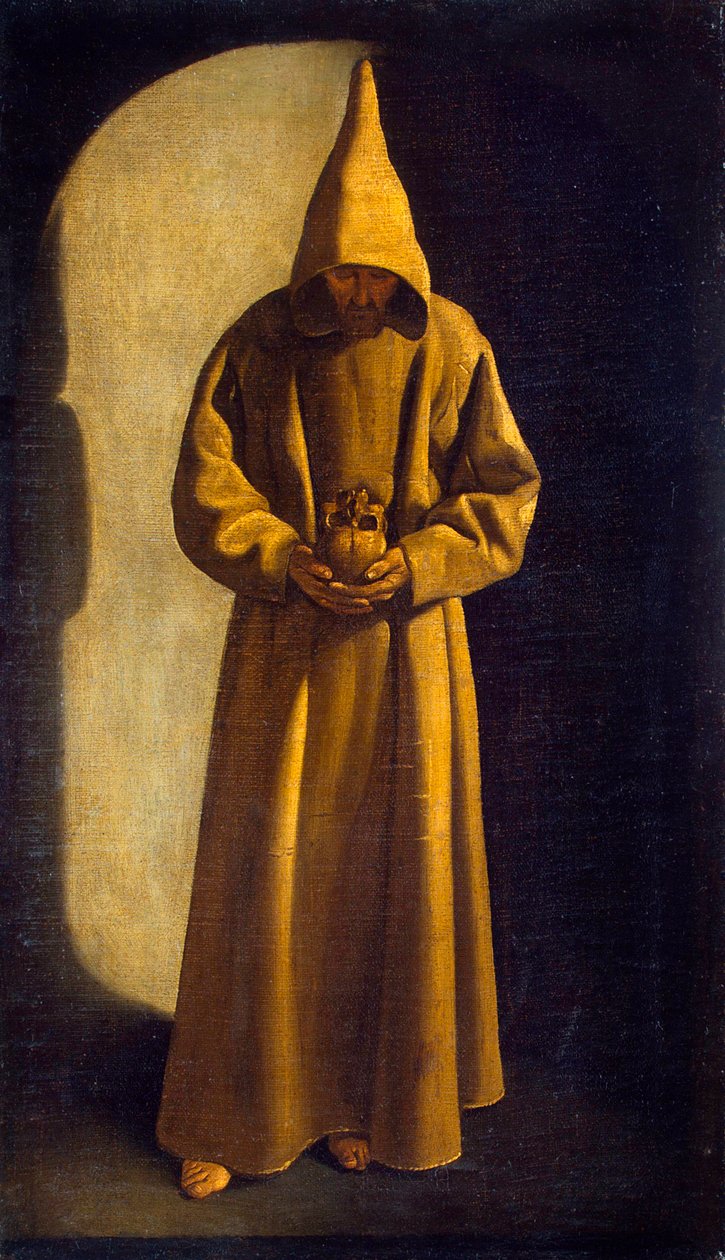 den hellige francis af assisi af Francisco de Zurbaran