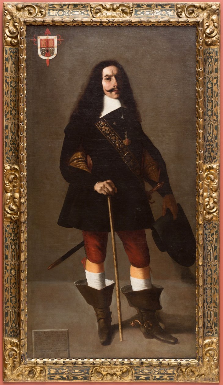 Don Juan Bazo de Moreda af Francisco de Zurbaran