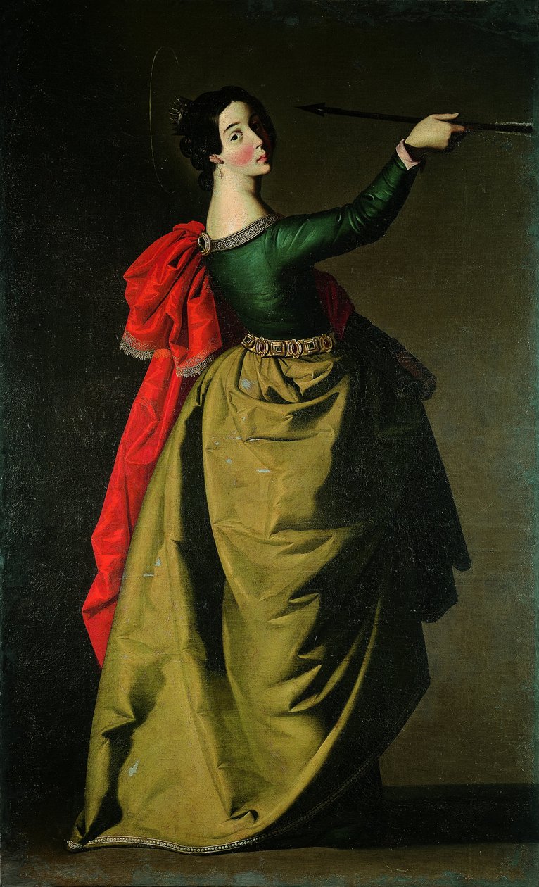 Sankt Ursula af Francisco de Zurbaran