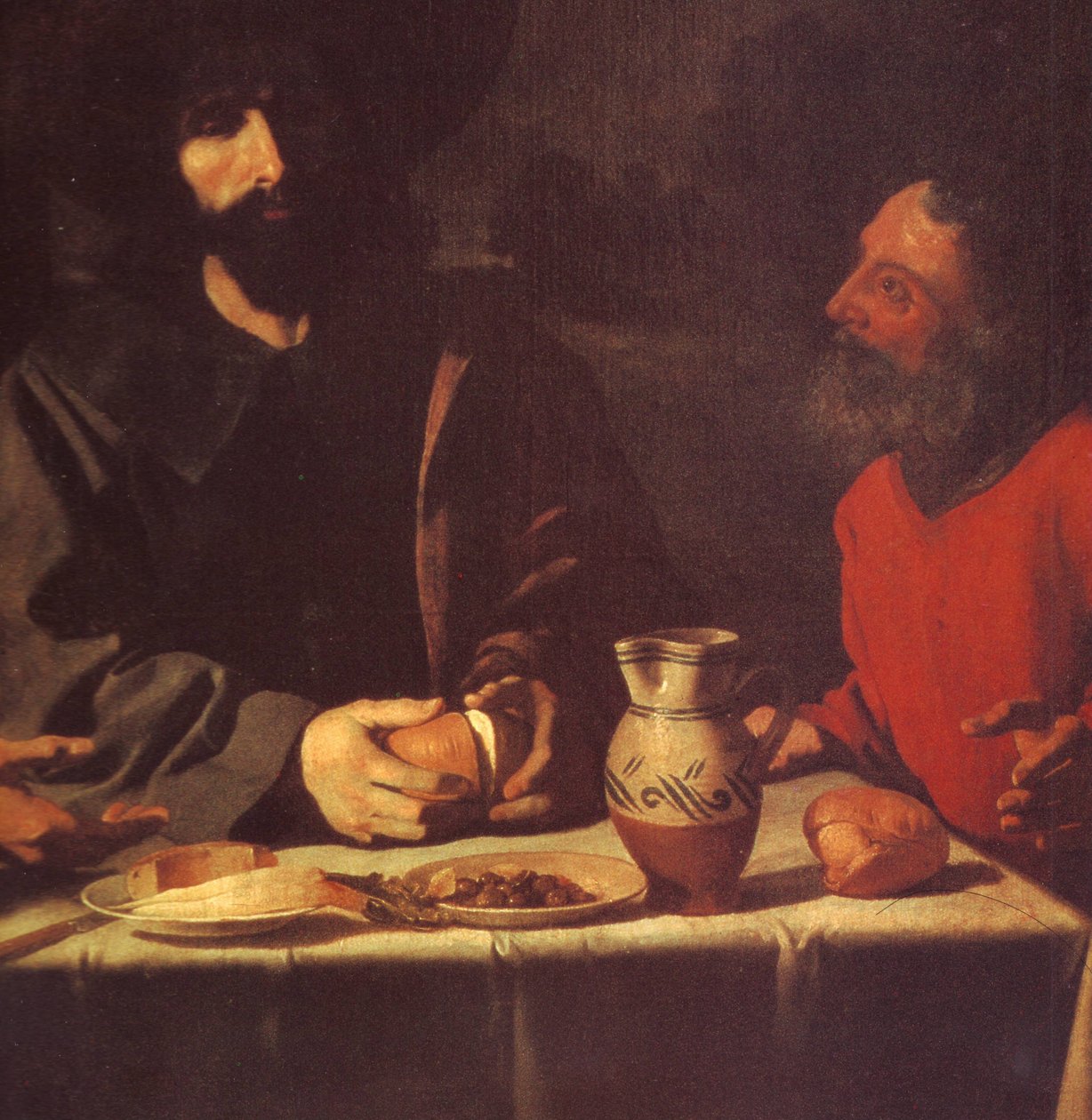 Aftensmaden i Emmaus af Francisco de Zurbaran