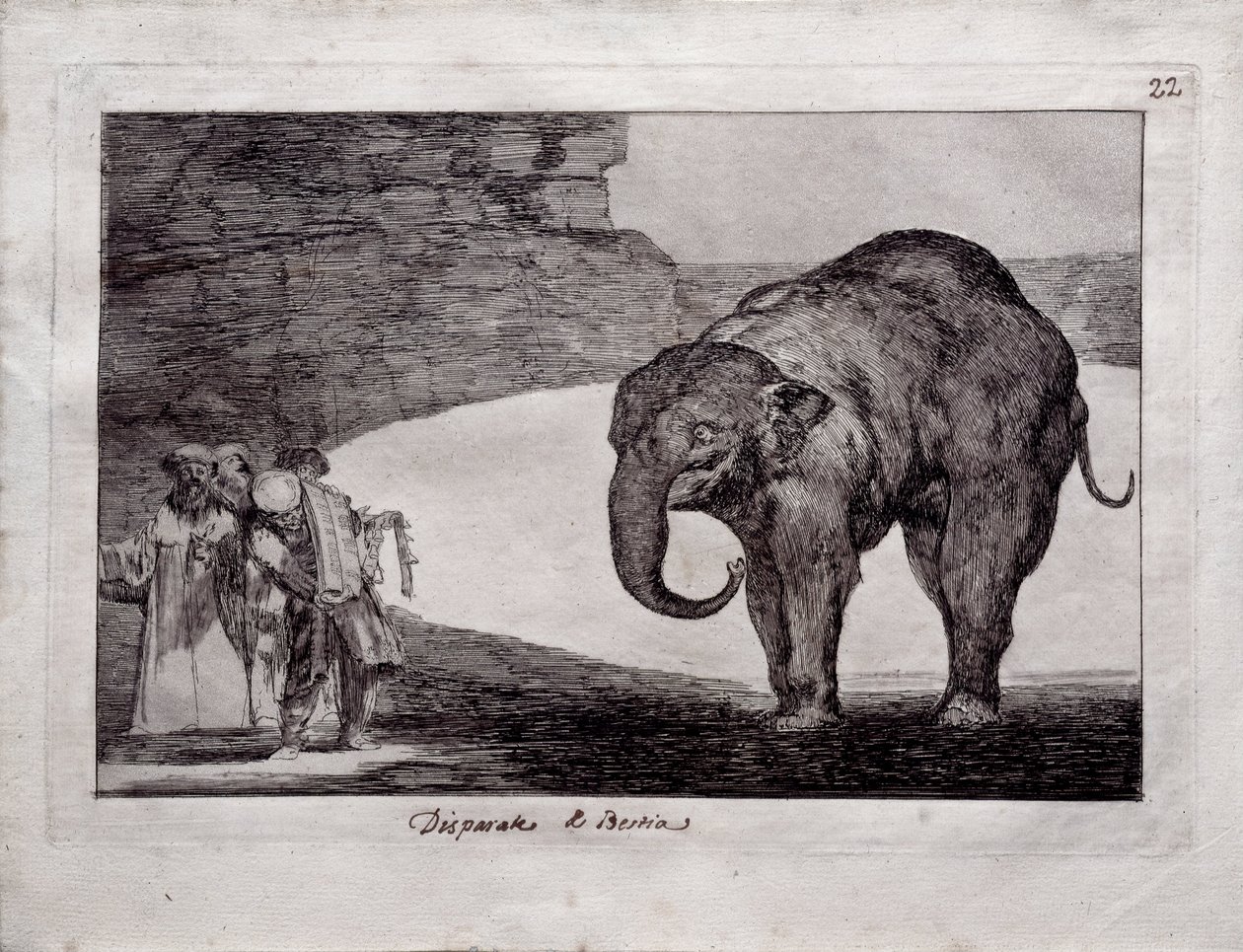 Animal Folly af Francisco de Goya