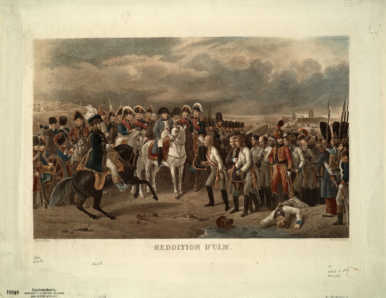 Kapitulationen af Ulm af Francisque Martin François Grenier de Saint Martin