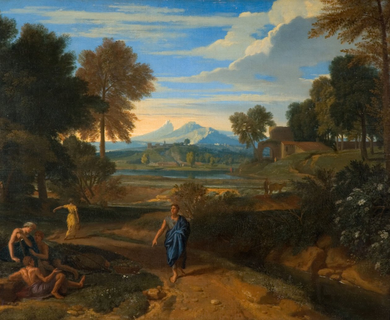 Regulus vender tilbage til Karthago, 1700. af Francisque Millet