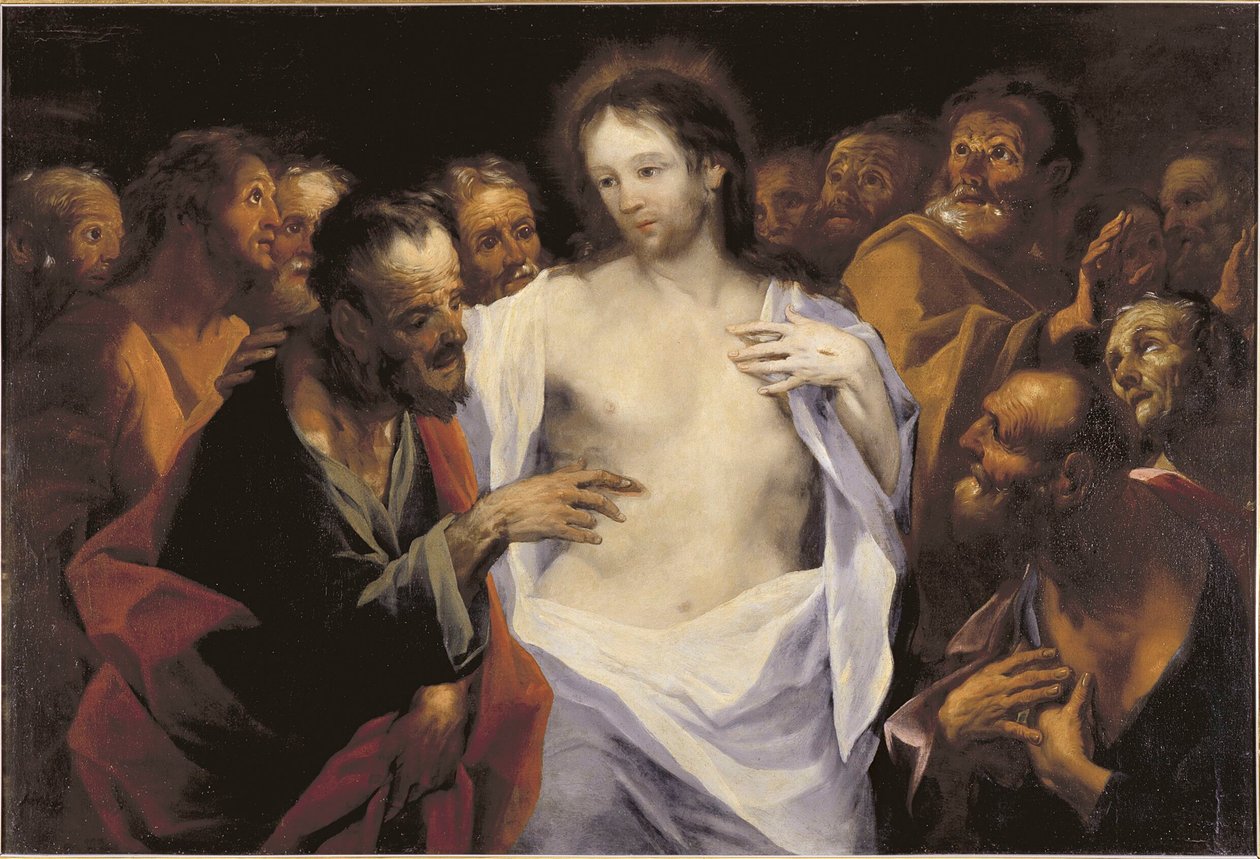 Jesus og den vantro Thomas, I af Franciszek Smuglewicz