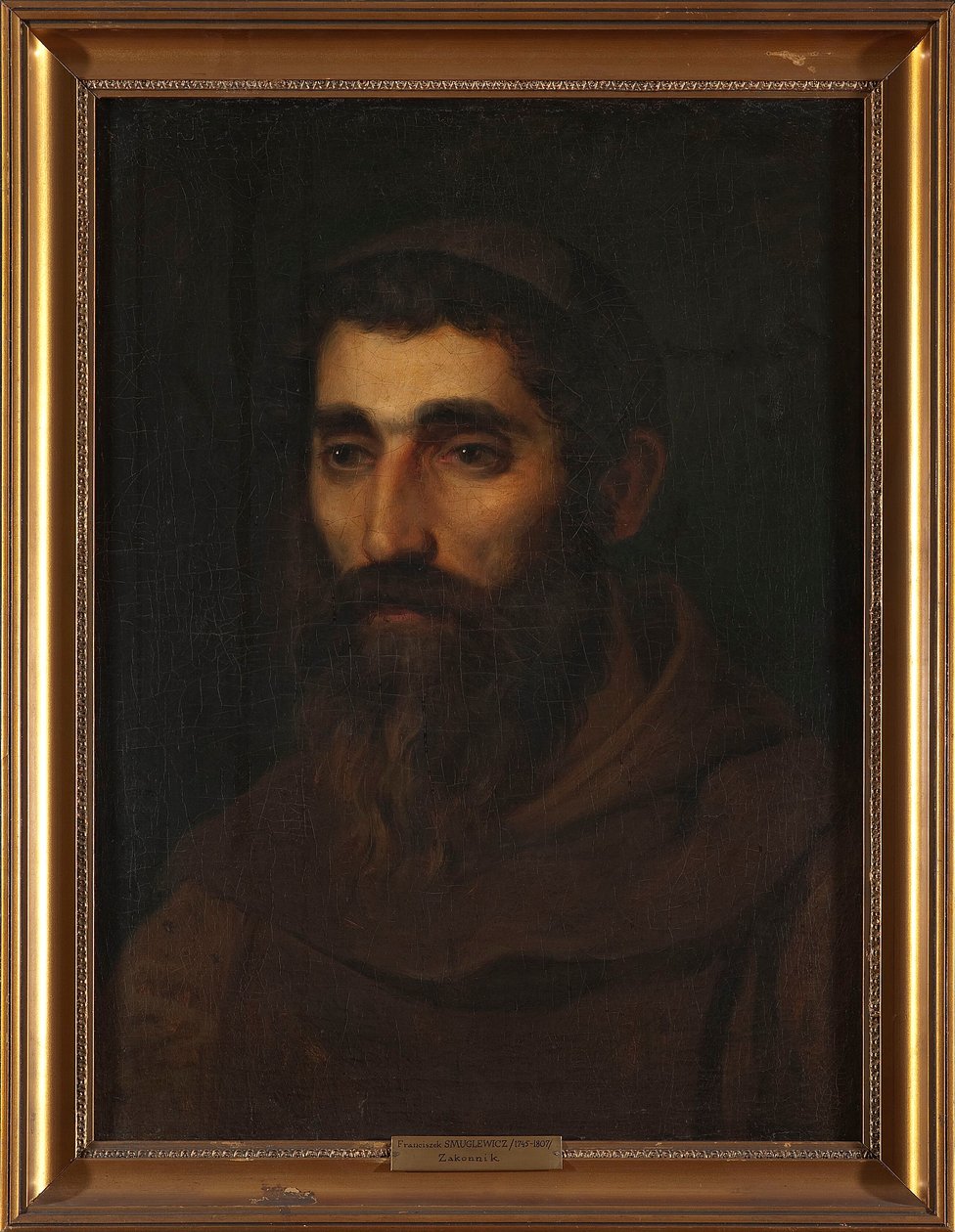 Portræt af en munk af Franciszek Smuglewicz