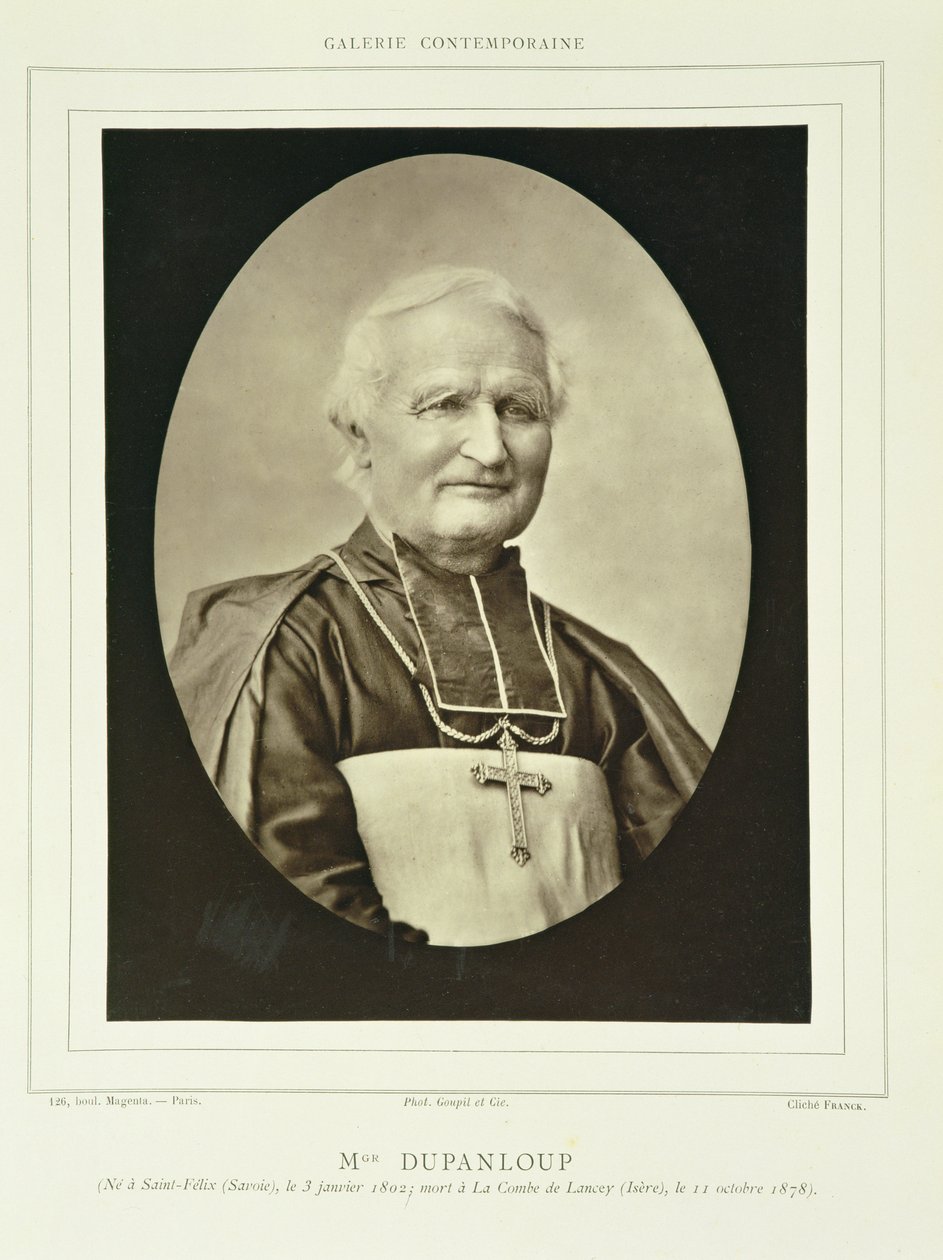 Felix Antoine Philibert Dupanloup (1802-78), fra 