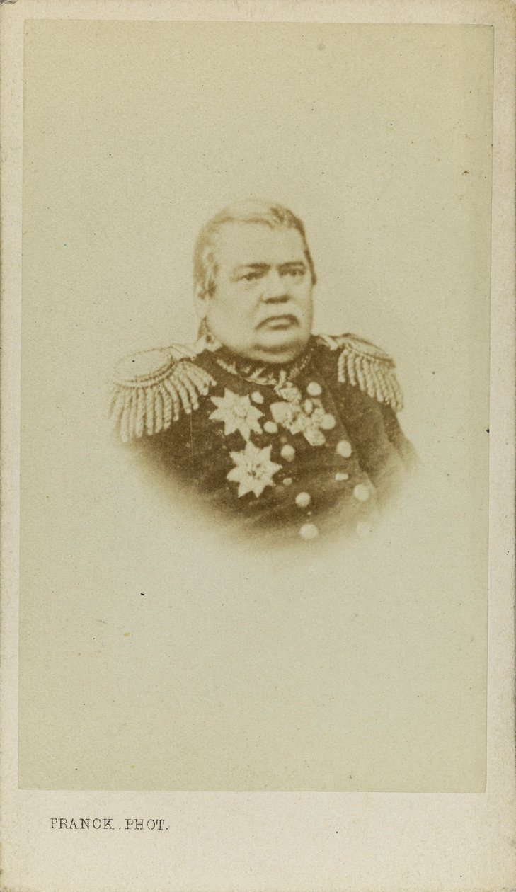 Portræt af grev Nikolay Muravyov-Amursky 1809-1881, ca 1865. af Franck
