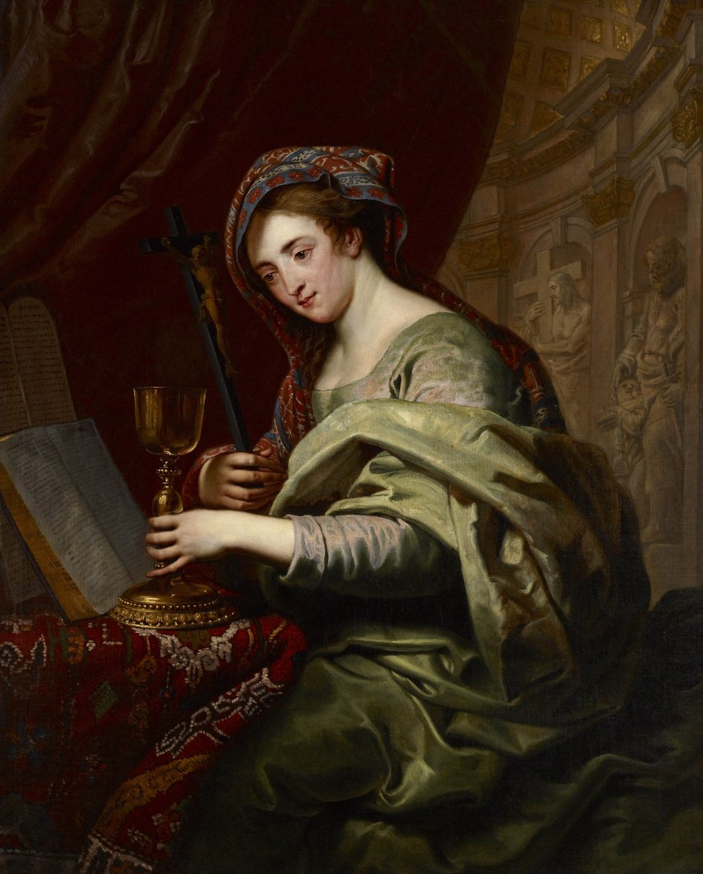 Faith, ca. 1675-1700 af Franco Flemish School