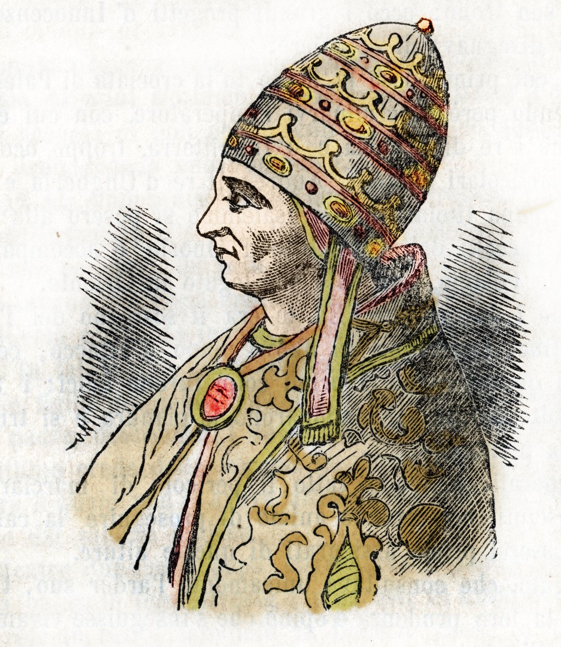 Pave Innocentius III af Franco Mistrali