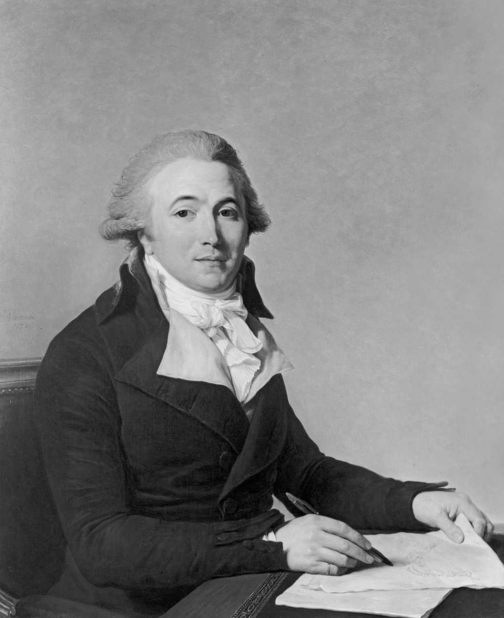 Portræt af en ukendt mand, 1793 af François André Vincent