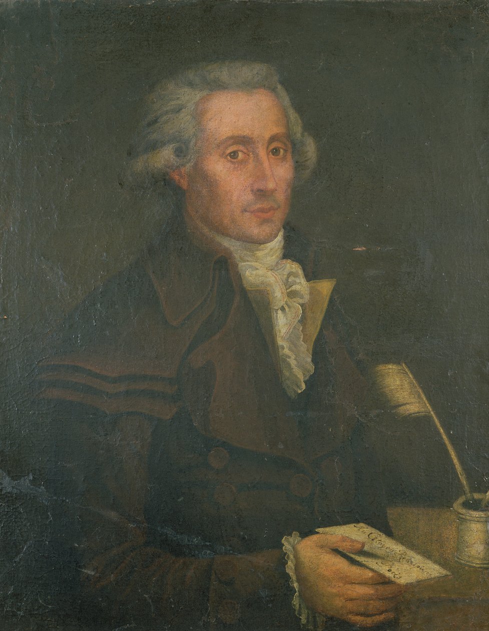 Georges Couthon (1755-94) af Francois Bonneville