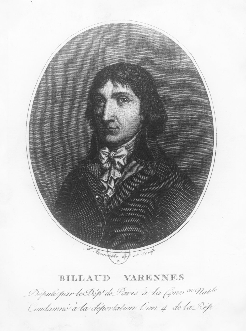 Jacques Nicolas Billaud-Varenne af Francois Bonneville