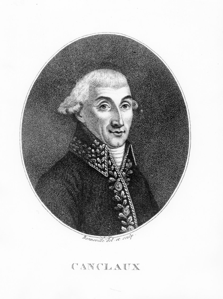 Jean Baptiste Camille de Canclaux af Francois Bonneville