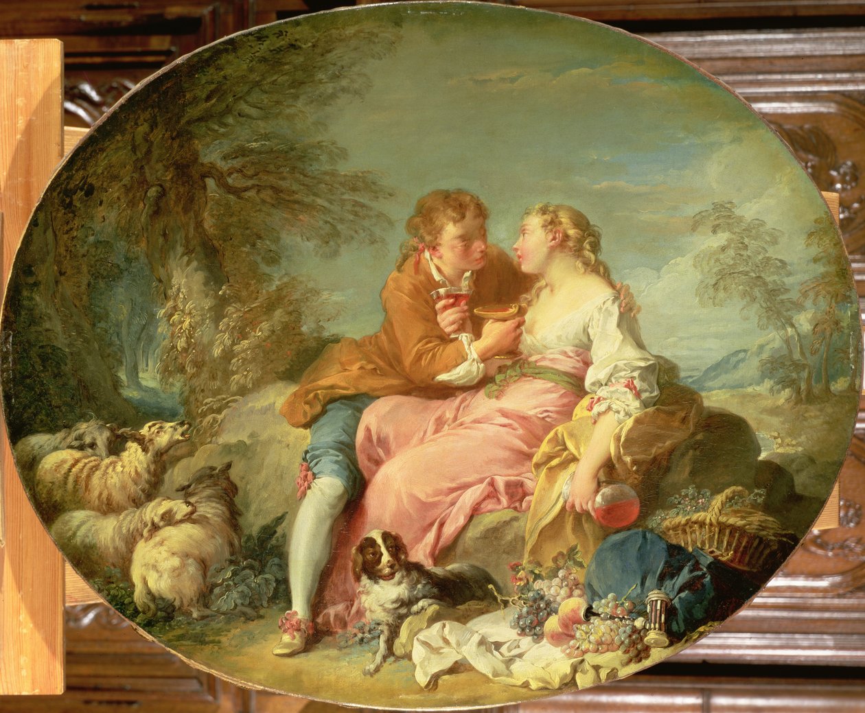 Pastoralscene, 1740