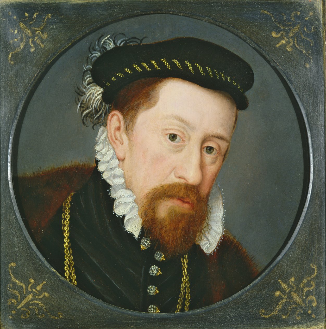 Portræt af hertugen af Montmorency (1493-1567) af François Clouet
