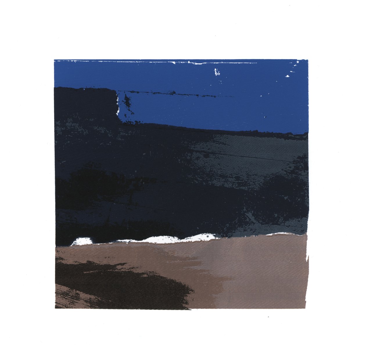 At Large, 2015, (skærmprint på papir) af Francois Domain
