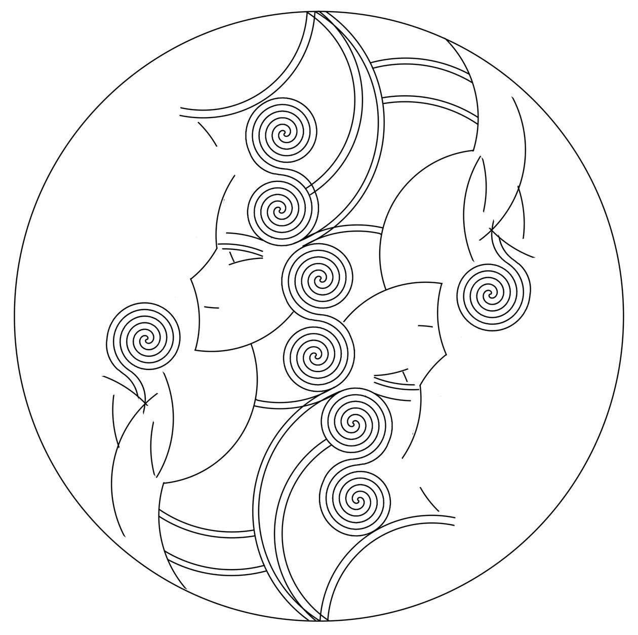 Queen, 2015, (digitalt maleri) af Francois Domain