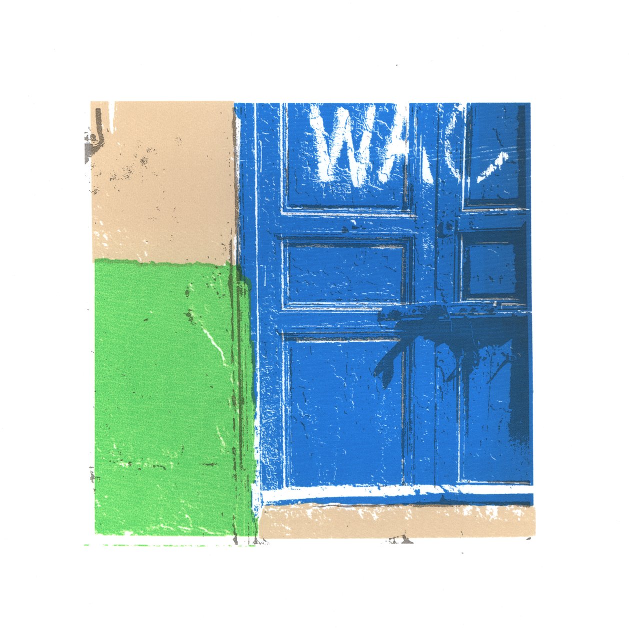 WAC, 2015, (serigrafi på papir) af Francois Domain
